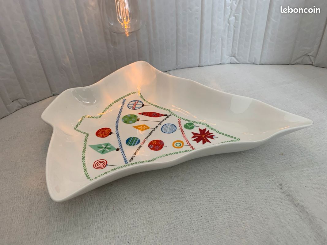 PLAT de Noël multiple Choice porcelaine (image 4)
