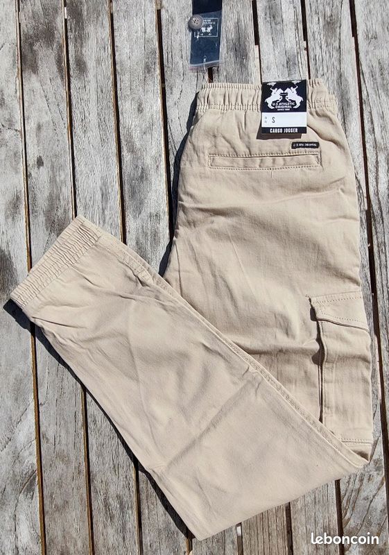 Jogging Old Navy Moderne Homme - Taille L, Beige, Cordon Intégré, Neuf Avec étiquette
