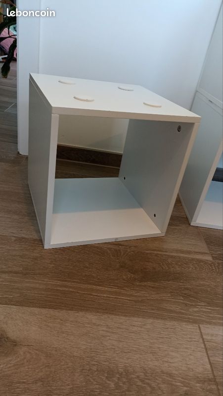 Cube empilable de rangement X3 (image 1)