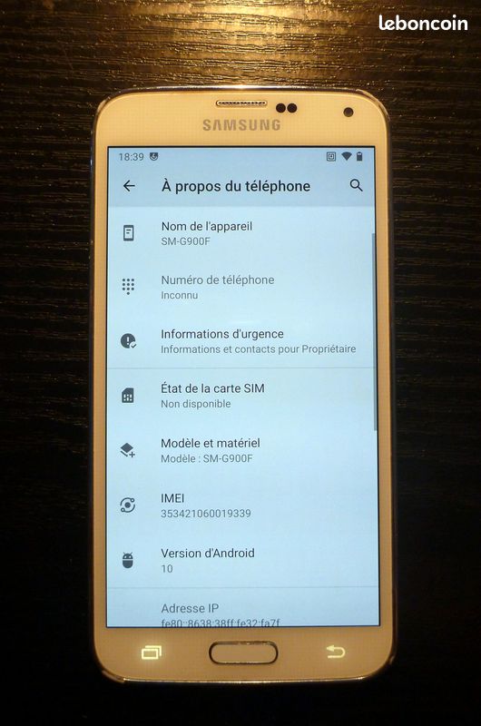 Samsung Galaxy S5 (SM-G900F) upgrade android 10 (image 4)