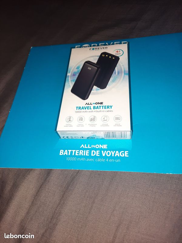 Chargeur de voyage de secours multi prise .IPhone Samsung (image 3)