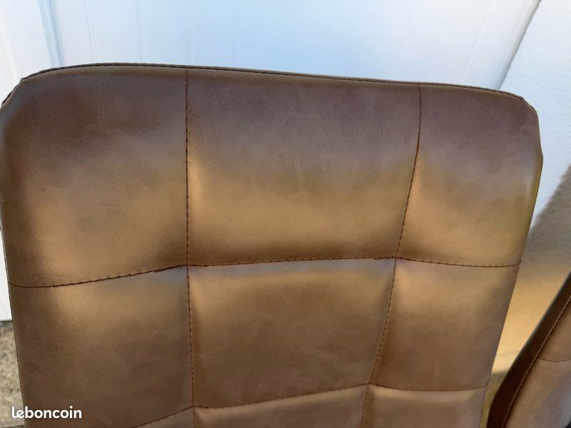 Lot de 3 chaises SAVINA - Couleur Taupe - BUT (image 5)