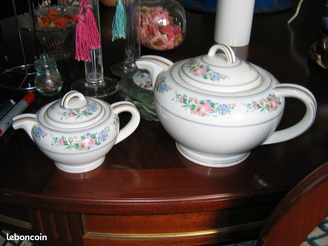 Service Porcelaine de Limoges LANTERNIER Année 40 (image 4)