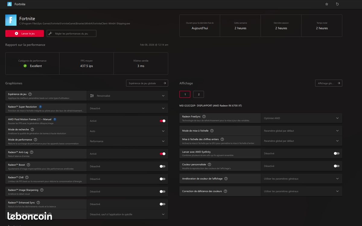 Carte Graphique amd rx 6700 XT Power Color 12 GB (image 9)