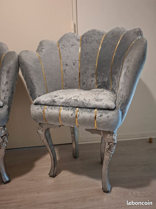 Deux fauteuils et une table d'appoint pour tous les jours ou mariage (image 2)