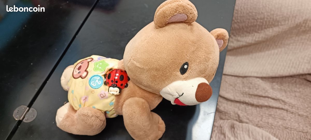 Peluche ours aventurier (image 1)