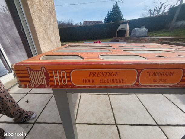 Train électrique Jouef ho coffret prestige aquitaine Réf 7850 Beaupuy 47200