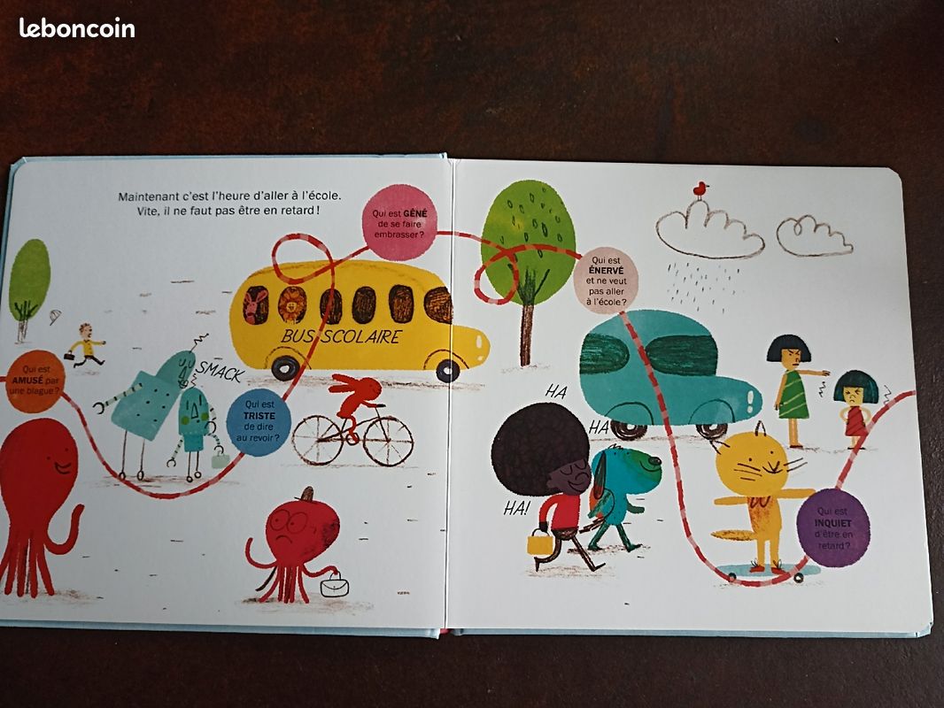 Le livre des EMOTIONS (Ed. Milan) (image 3)