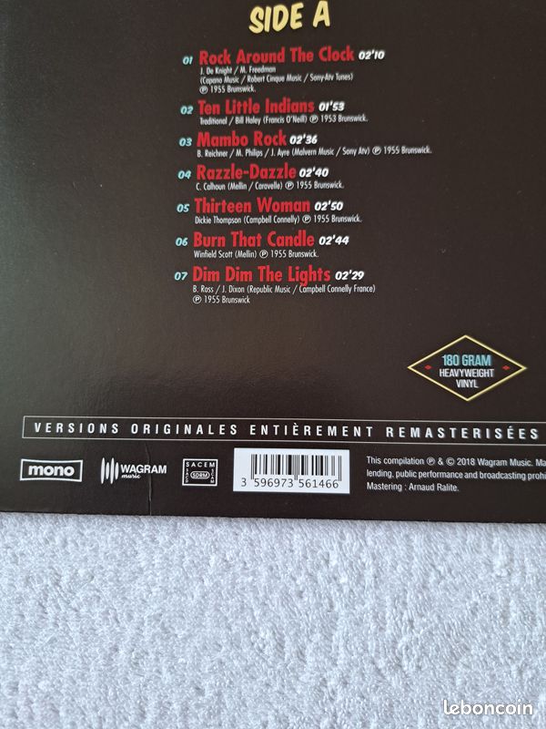 Vinyle bill haley and his comets "rock around the clock" (image 4)