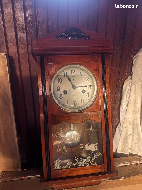Horloge Murale Antique - Fonctionne - TBE