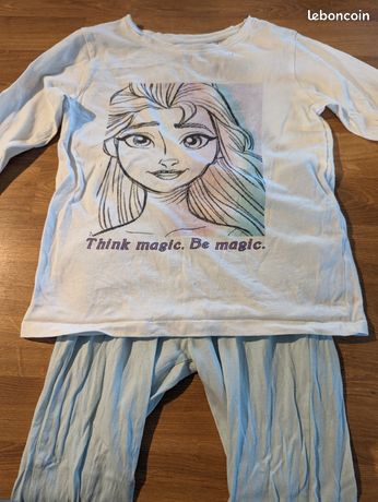 Pyjama La reine des Neiges - Pyjama combinaison Frozen Disney - Grenouillère