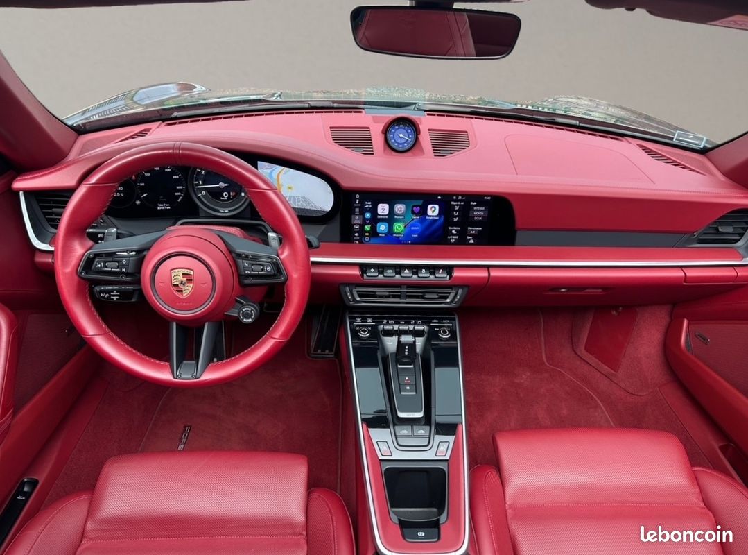Porsche 911 992 Targa 4S 3.0 450cv PDK8 Sport Design Chrono Bose Cam 360° PSE PASM MATRIX MALUS INCLUS Carplay PPF LIVRAISON POSSIBLE (image 4)