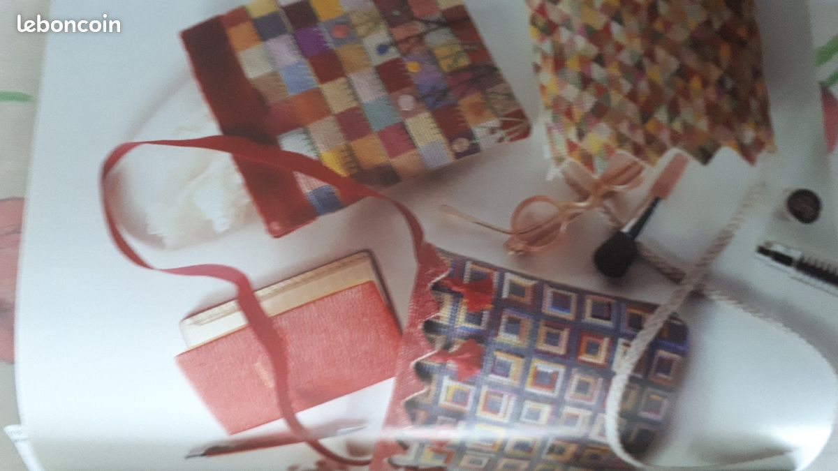 Deux livres broderie points comptés/ de croix (111123) (image 4)