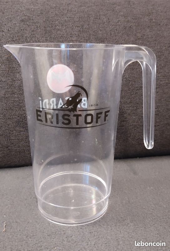 Pichet plastique eristoff / baccardi (image 2)