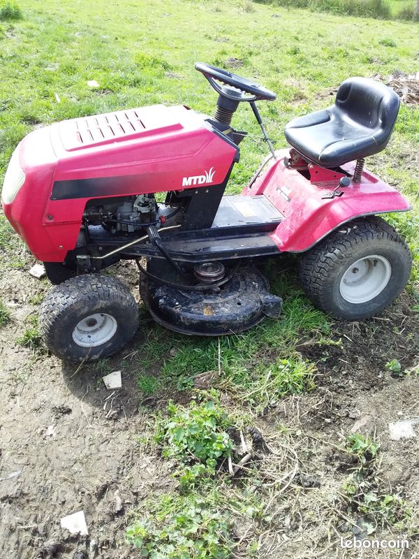 Vend tracteur tondeuse mtd 14,5 cv (image 2)