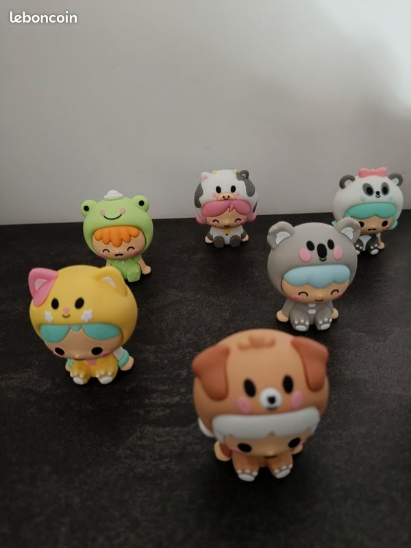 Ensemble de 10 figurines bébés / animaux - SF33 (image 3)