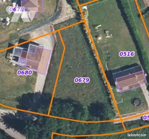 Terrain 1282 m² CHATEAUNEUF DU FAOU