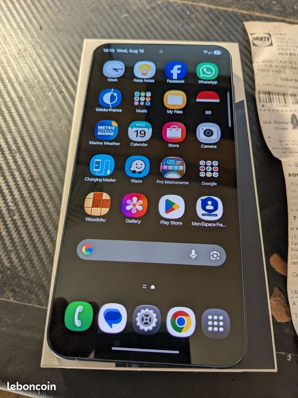 Samsung A57 5G acheté chez darty le 14/07/2026. Servi 1 mois (image 1)