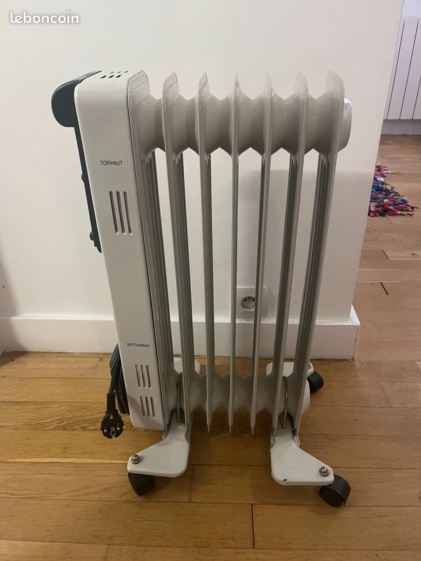 Radiateur Bain d'Huile 1500W (image 1)