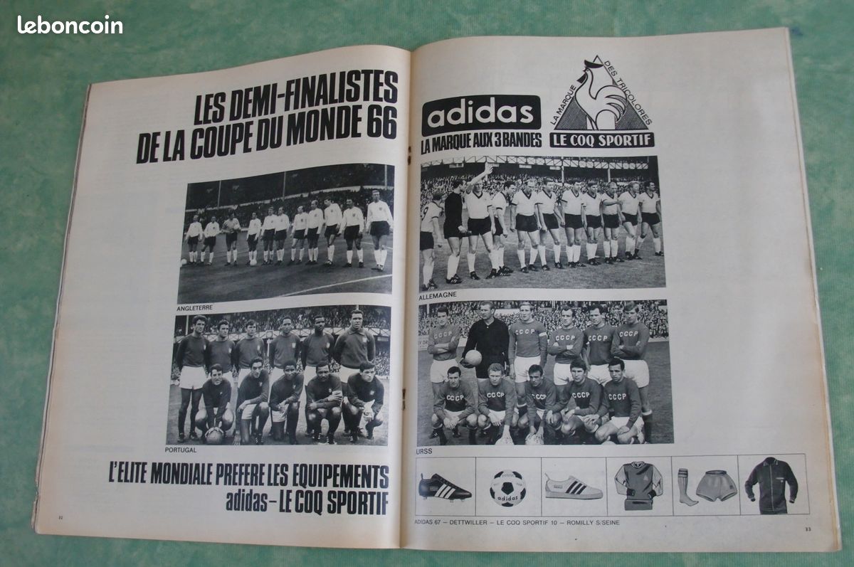 Rare Miroir Du Football N°84 - Spécial Coupe Du Monde 1966 - L'Angleterre Est Championne !