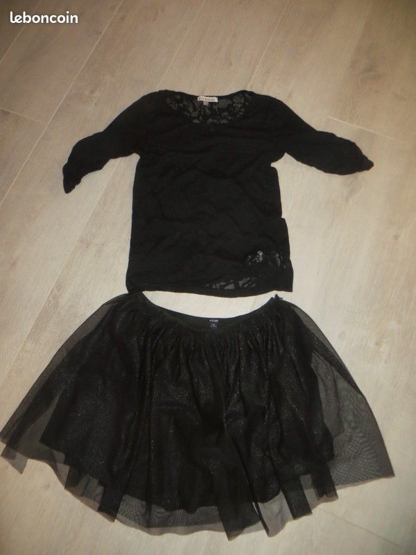 Haut et jupe en tulle pour les fêtes 12 ans (image 1)