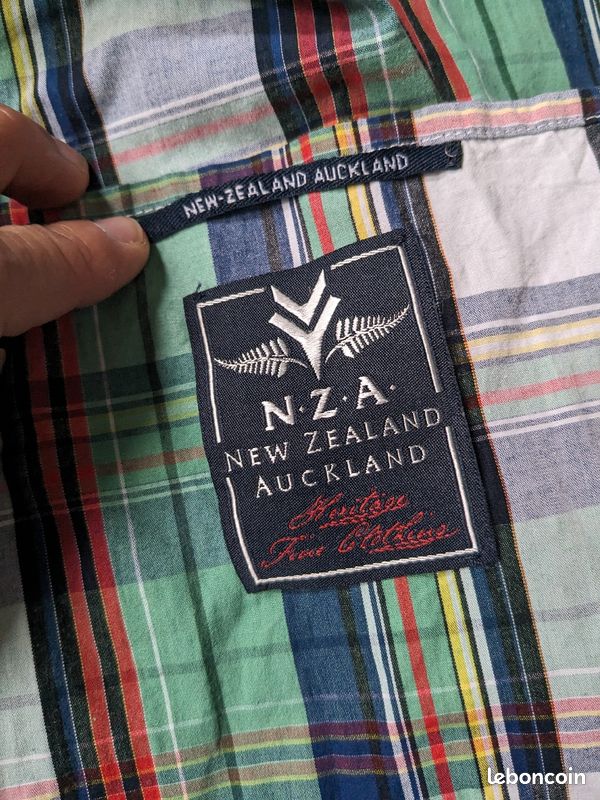 Écharpe NEW ZEALAND à carreaux (image 2)