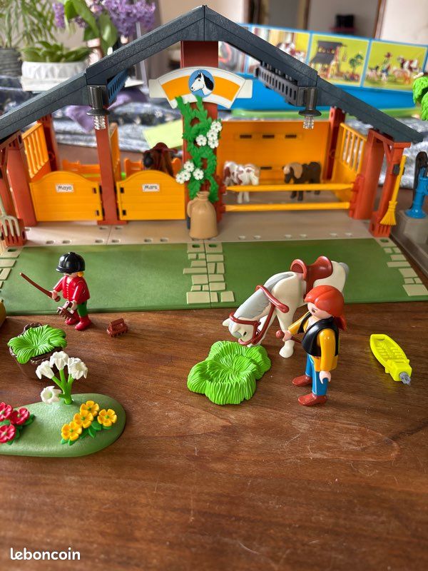 Pièce Détachée Playmobil Centre Équestre 3120 (trottoir, Descente) - Année 2024 - Occasion