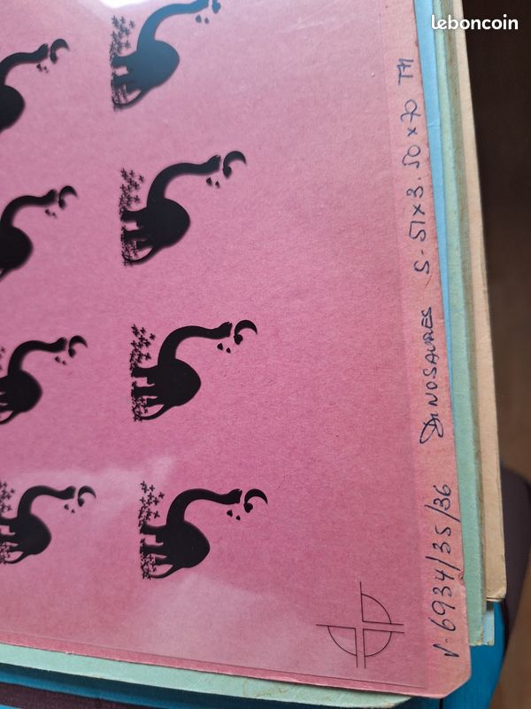 Serigraphie dinosaures 2 (image 1)