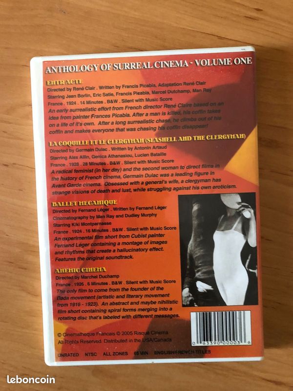DVD Anthology of surreal cinema - volume 1 (image 2)