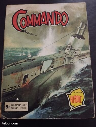 [Bande dessinée] RECUIEL COMMANDO n°644 - Bon état (image 1)