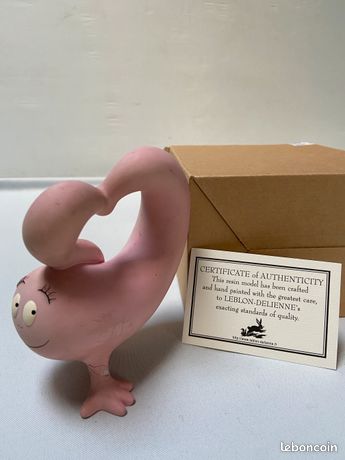 Figurine Leblon Delienne – Barbapapa & Barbabelle – Résine – LBP64 – Occasion