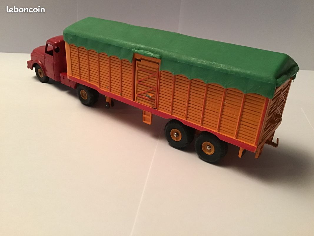 Dinky Toys F 36B Tracteur Willème + Semi-remorque Savoyarde - 1/43, Boîte D'origine