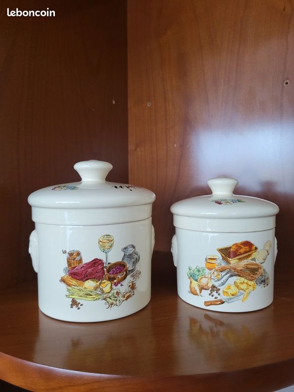 Lot de 2 terrines De Dietrich (image 1)
