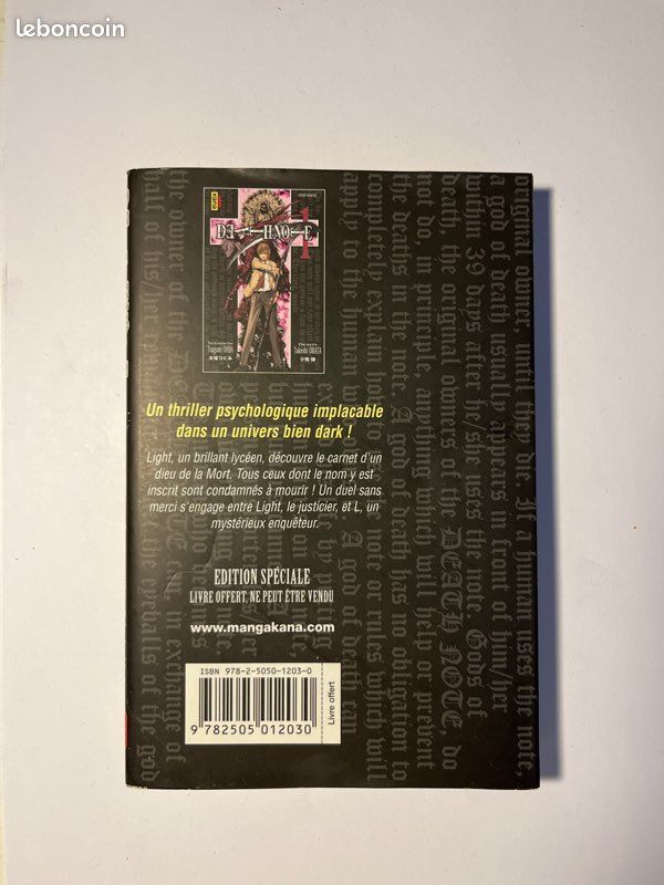Death note tome 1‼️‼️ (image 2)