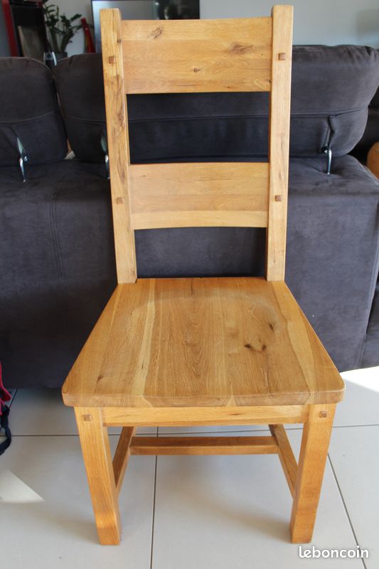 Chaises en bois massif (image 2)