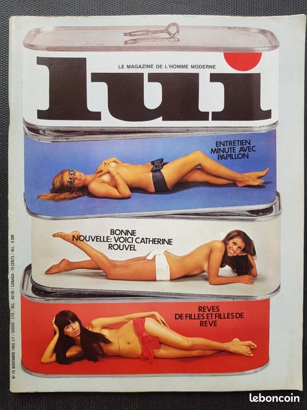 Magazine Lui N 70 poster inclus (image 1)