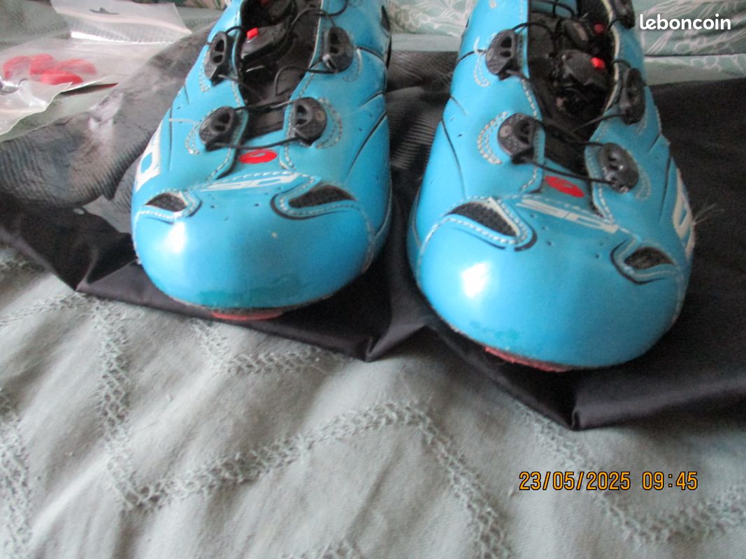 Chaussure Velo route Sidi Shot Bleue T43 (image 4)