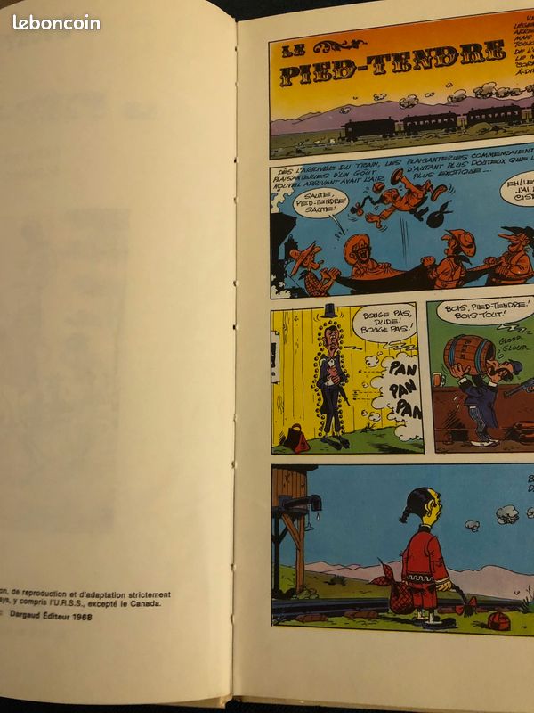 BD Lucky Luke Le Pied-Tendre (image 6)