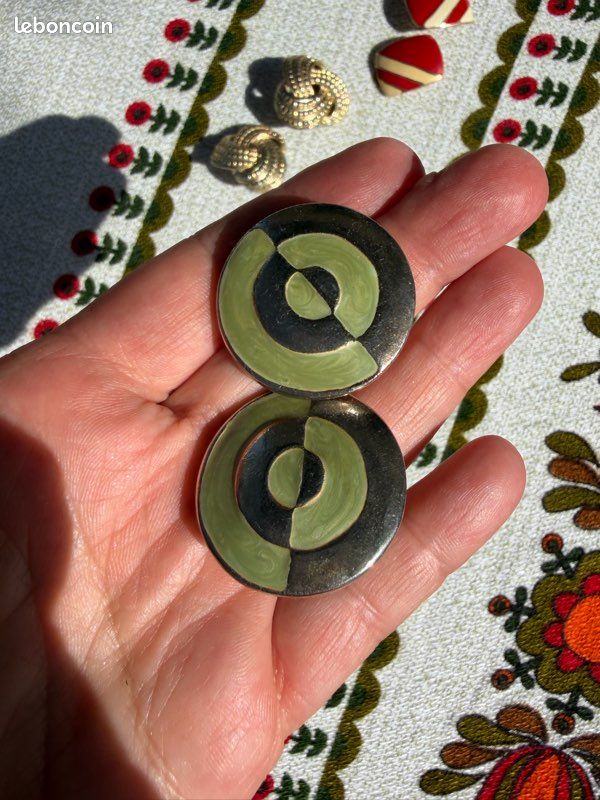 Clips d’oreilles vintage (image 5)