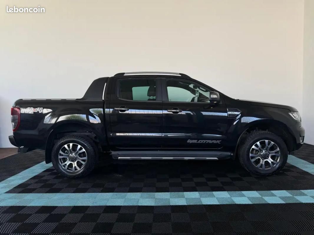 Ford Ranger 3.2 TDCI 200CV AUT. DC WILDTRAK 200 CH 4X4 BVA - CAMÉRA D'AIDE AU STATIONNEMENT VOLAN... (image 3)