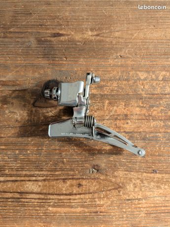 Dérailleur avant vintage Suntour Compe-V double tirage 28,6