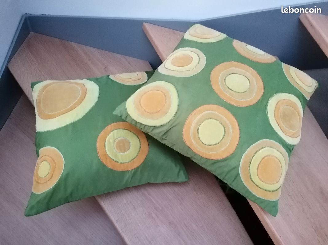 Lot 2 housses de coussin (image 1)