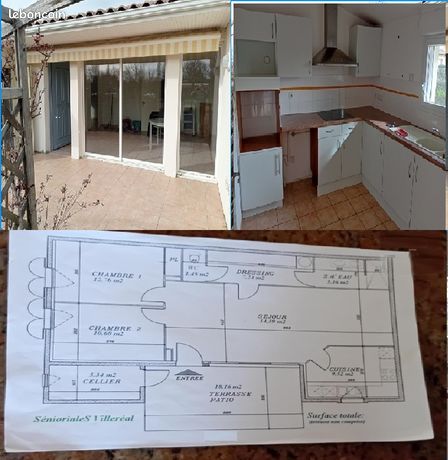 Senioriales Maison T3 pkg + garage