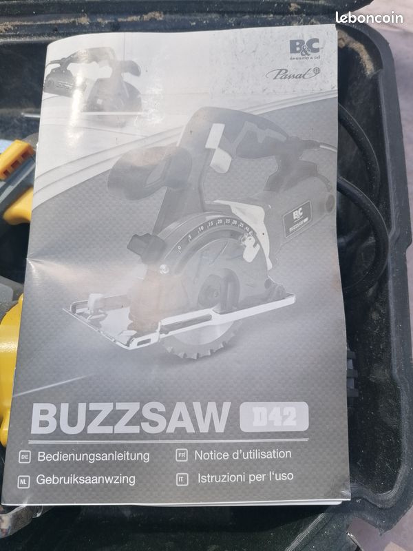 Scie circulaire buzzsaw (image 1)