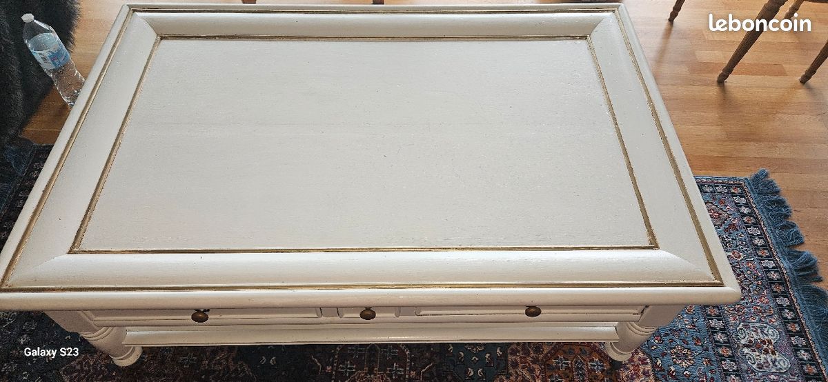 Grande table basse en bois massif (image 4)