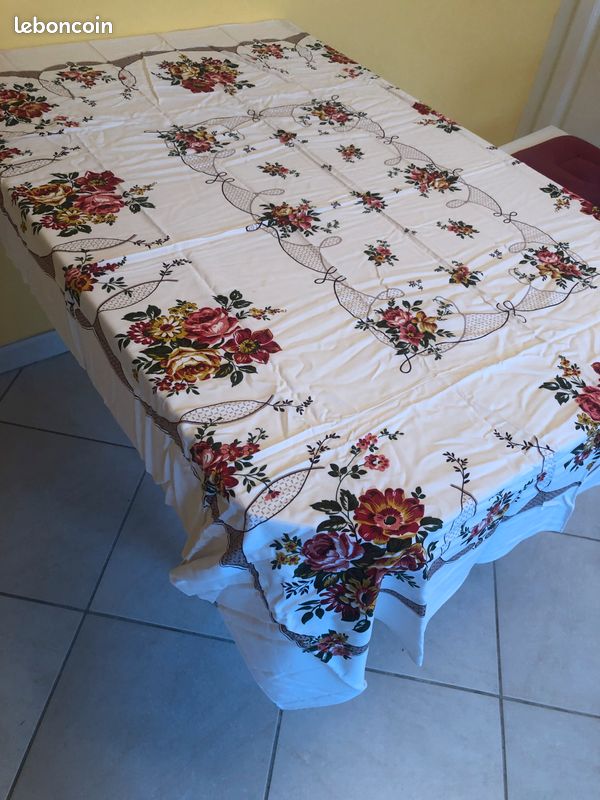 Nappe fleurie style Vintage (image 3)