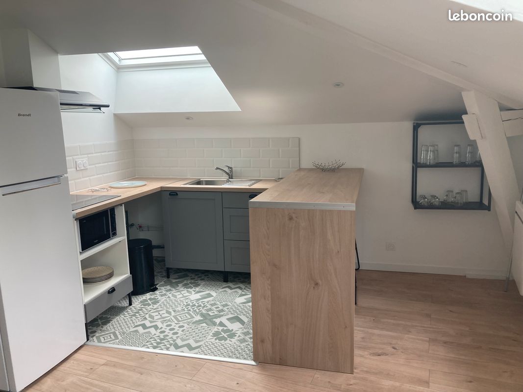 Appartement t3 meuble sous combles 55m² - Rouillé 86480 (image principale 0)