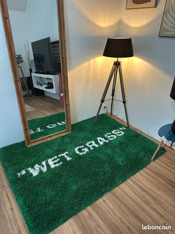 Off Rug Ikea Virgil Abloh Tapis Wet Grass Rug Tapis Ikea Virgil