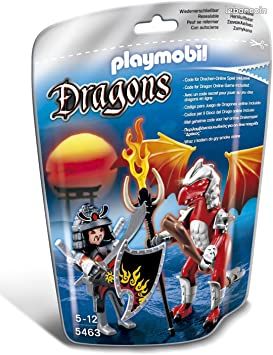 PLAYMOBIL 5463 SAMOURAI ET DRAGON comme NEUF (image 3)