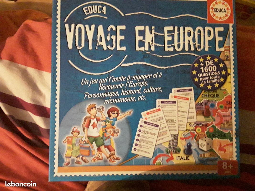 Jeu de société Voyage en Europe (image 1)